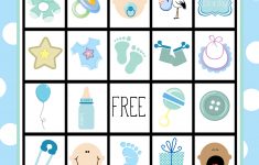 Printable Baby Shower Bingo Cards | Baby Shower Bingo, Free