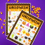 Printable Halloween Bingo Game Cards   Happiness Is Homemade