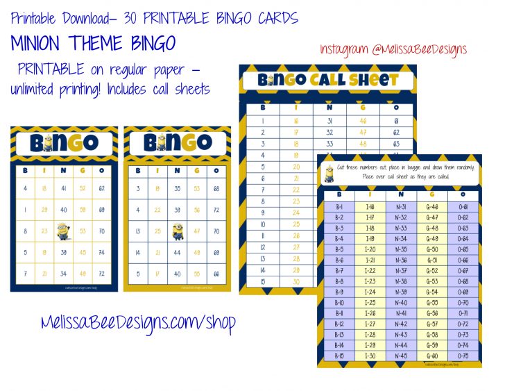 Printable Bingo Cards 0-75