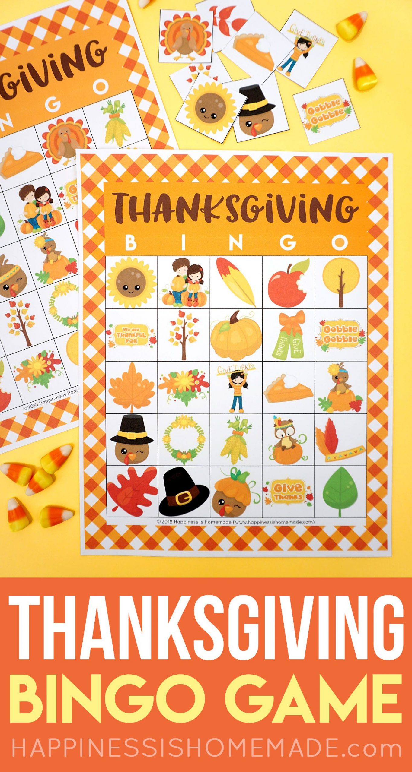 Printable Thanksgiving Bingo Cards - This Thanksgiving Bingo