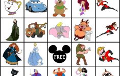 Robbygurl's Creations: Printable Disney Bingo Cards! Tons Of
