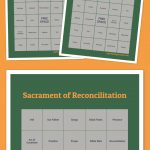Sacrament Of Reconcilitation Bingo | Bingo Cards Printable