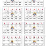 Telling Time Bingo   English Esl Worksheets For Distance