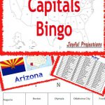 United States   Capitals Bingo! Classroom Activity W/ 35