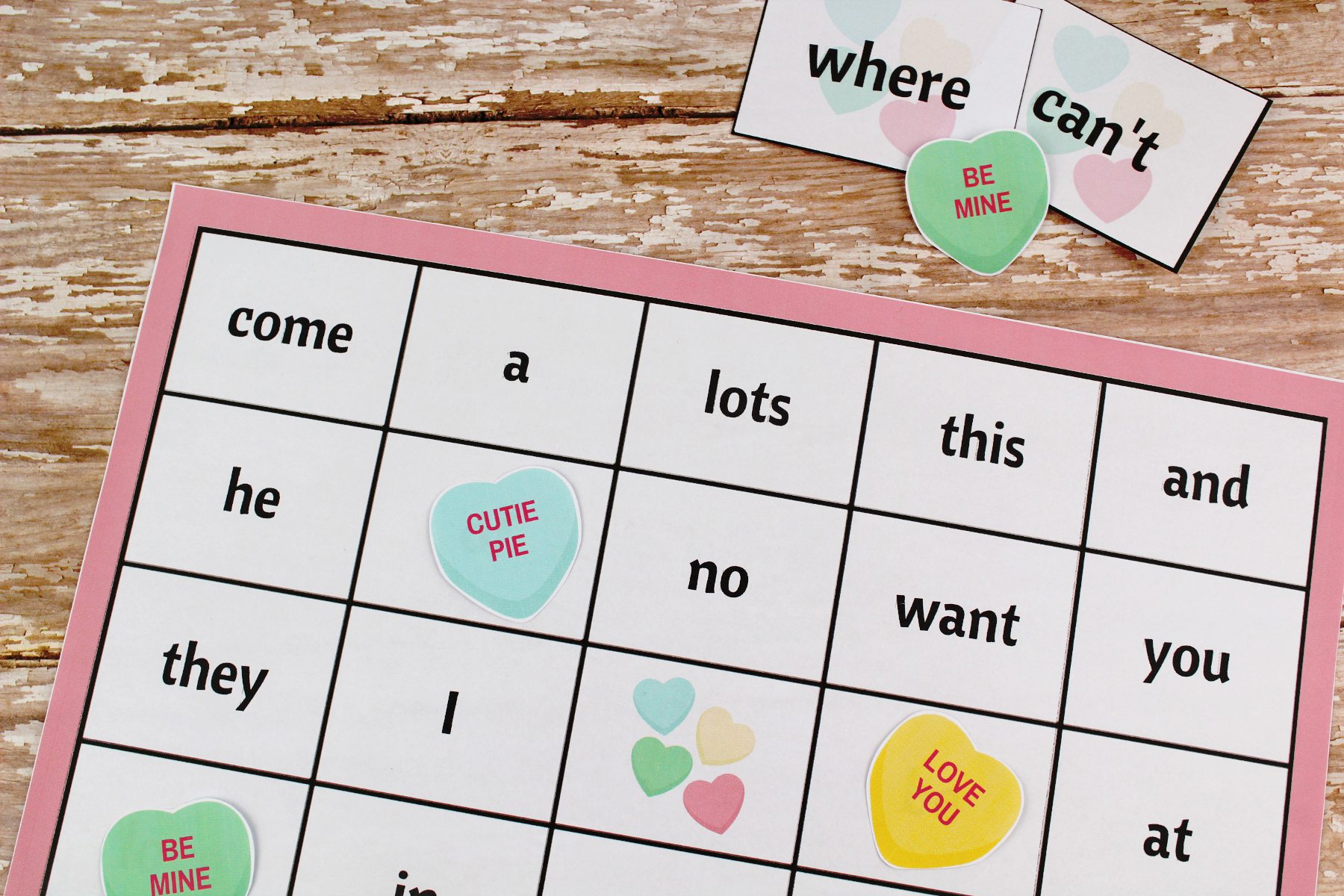 Sight Word Bingo Cards Printable Free