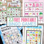 23 Free Printable Bingo Games | Printable Bingo Games, Free