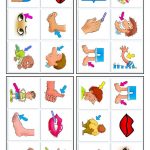 24 Bingo Cards   Parts Of The Body   English Esl Worksheets