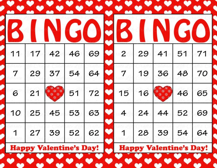 Bingo Cards Printable 1 75