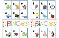 Alphabet Bingo – English Esl Worksheets For Distance