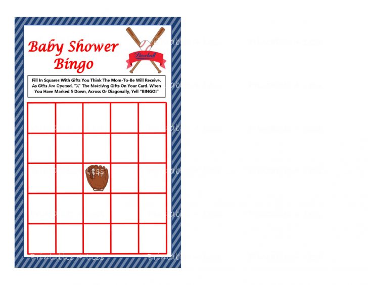 Free Printable Baby Shower Bingo Cards Reva