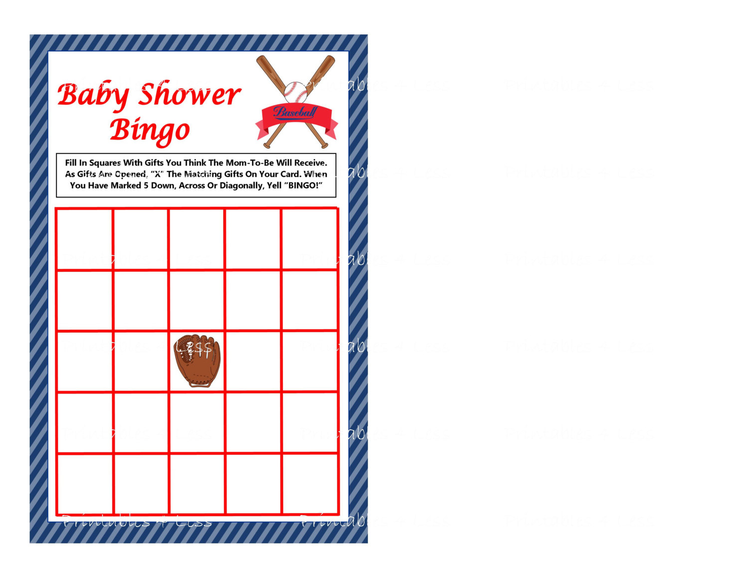 Baby Bingo Template Free Printable ] - Printable Snowman