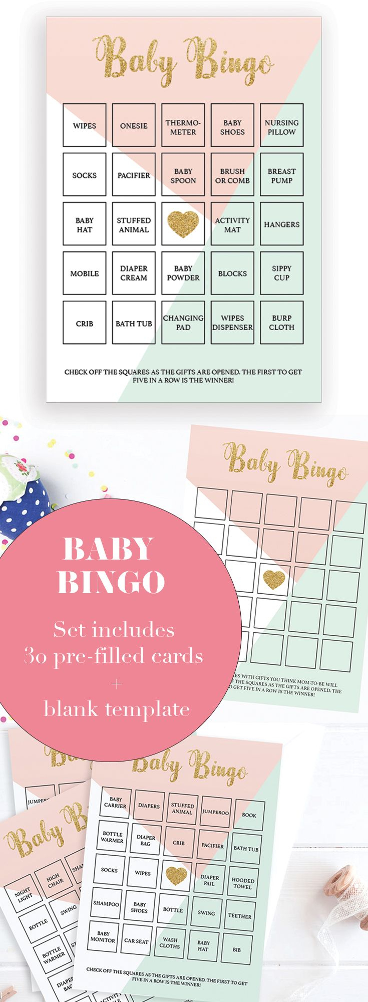 Baby Bingo Template Free Printable ] - Printable Snowman