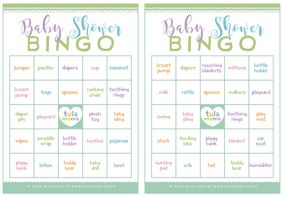 Baby Shower Bingo - A Classic Baby Shower Game That&amp;#039;s Super