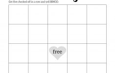 Baby Shower Bingo Printable Cards Template – Paper Trail Design