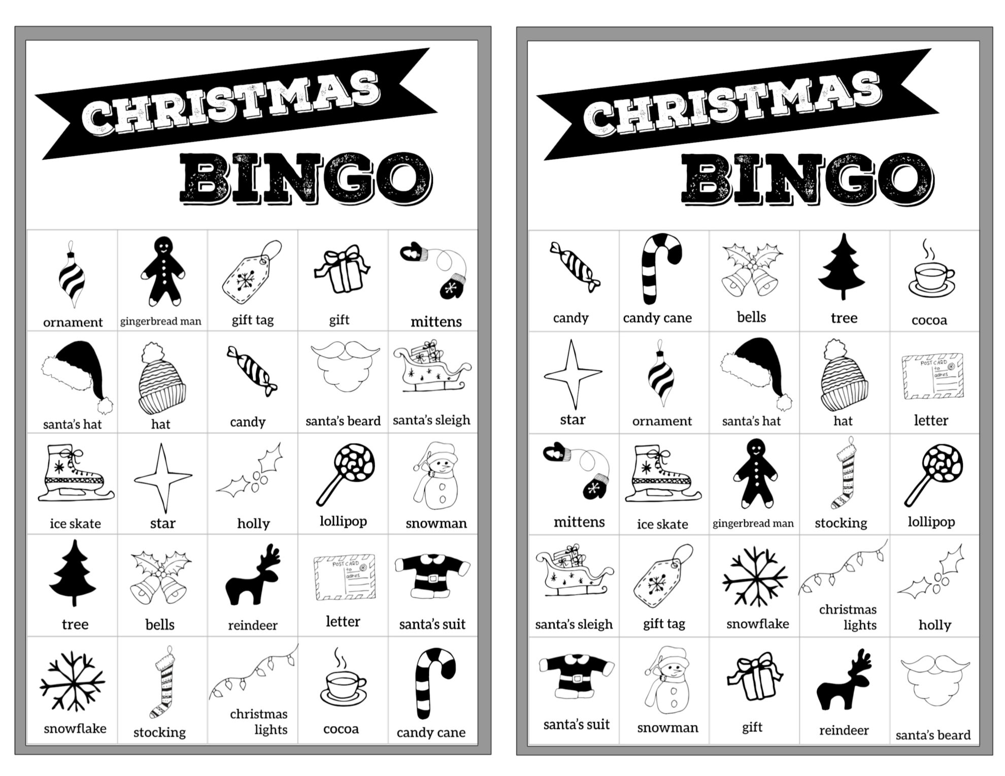 Bingo Board Worksheet | Printable Worksheets And Activities