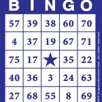 Bingo Card Template Free Printable | Bingo Card Template