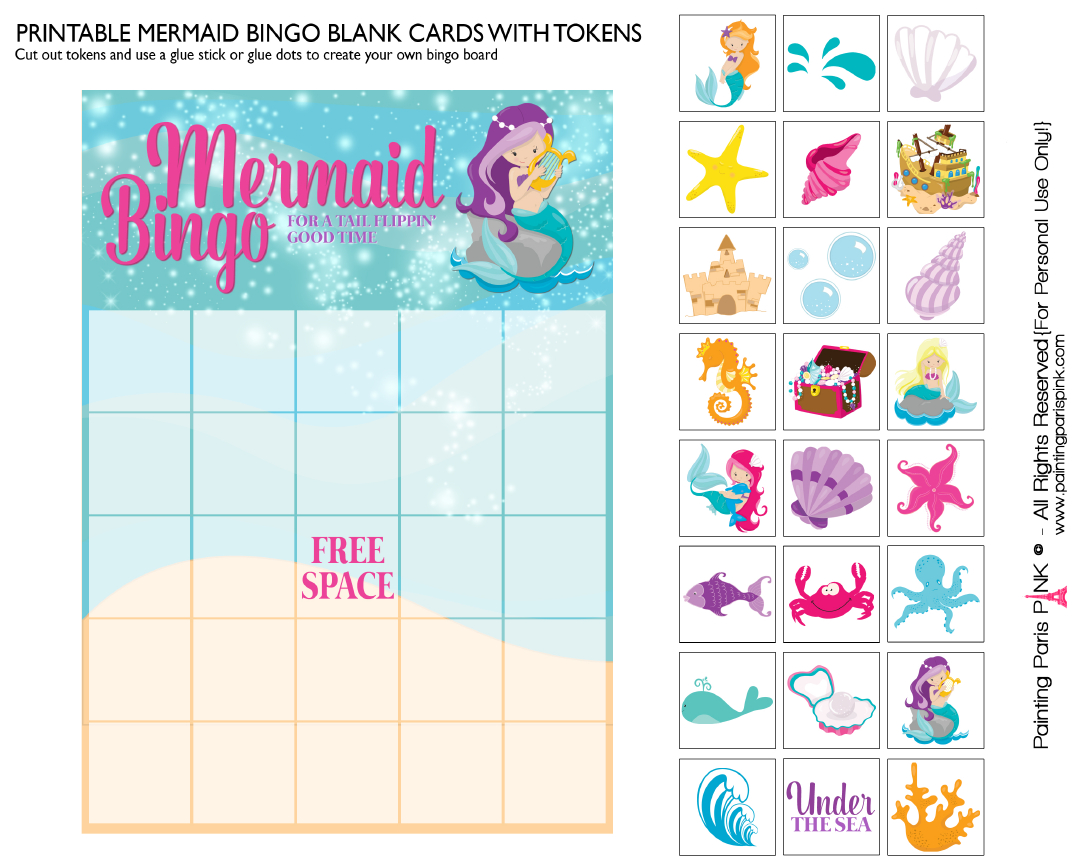 Bingo --- Http://paintingparispink/free-Printables