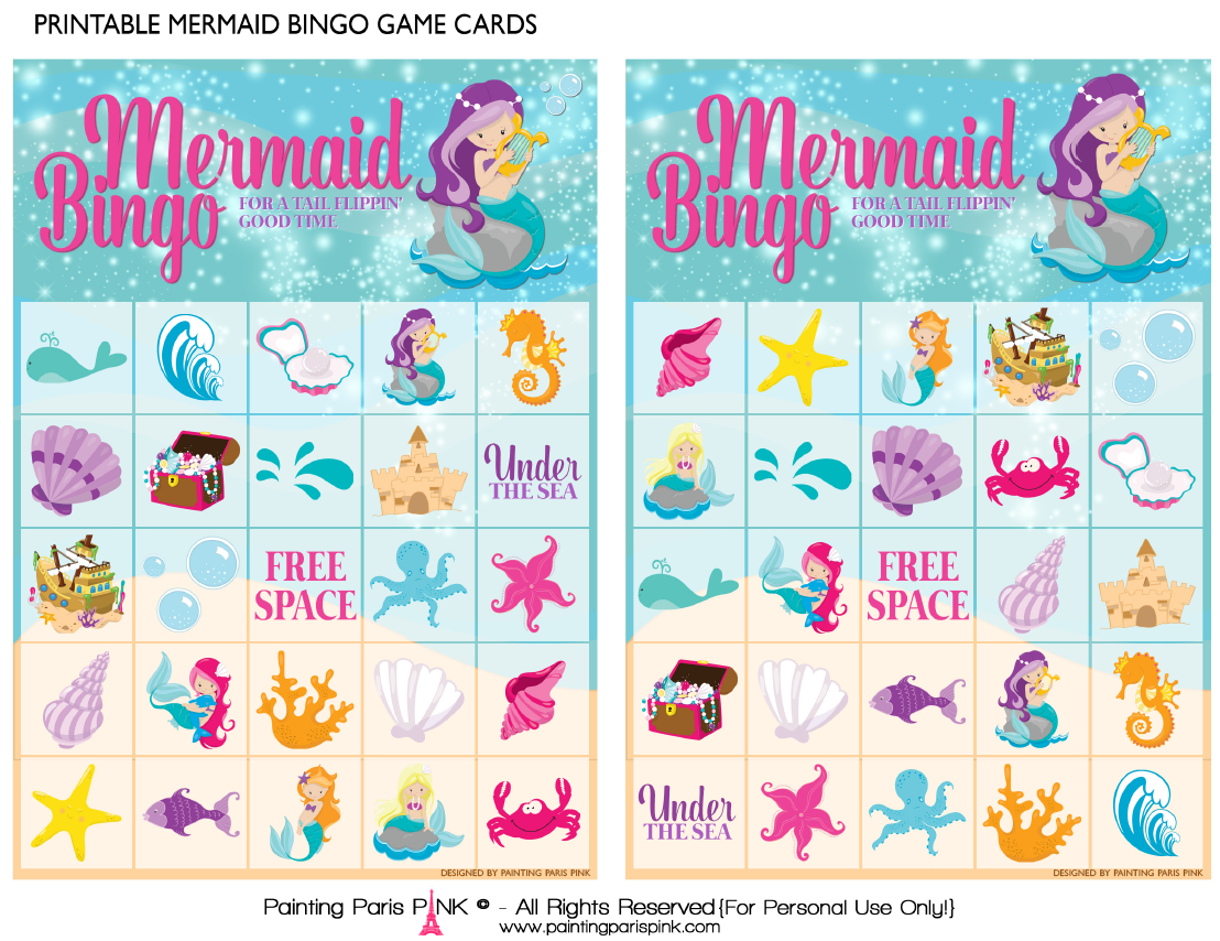 Bingo --- Http://paintingparispink/free-Printables