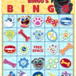 Bingo's Bingo! Print Out This Fun Game And Check Out Puppy