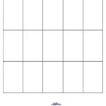 Blank Bingo Call Sheet   Coolest Free Printables