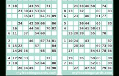 Blank Printable Bingo Card | Templates At