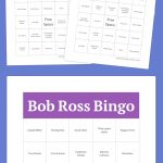 Bob Ross Bingo | Free Bingo Cards, Free Printable Bingo