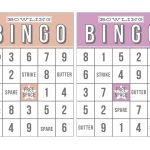 Bowling Bingo Printable Card 01   Box