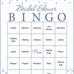 Bridal Bingo Cards   Printable Download   Prefilled   Bridal