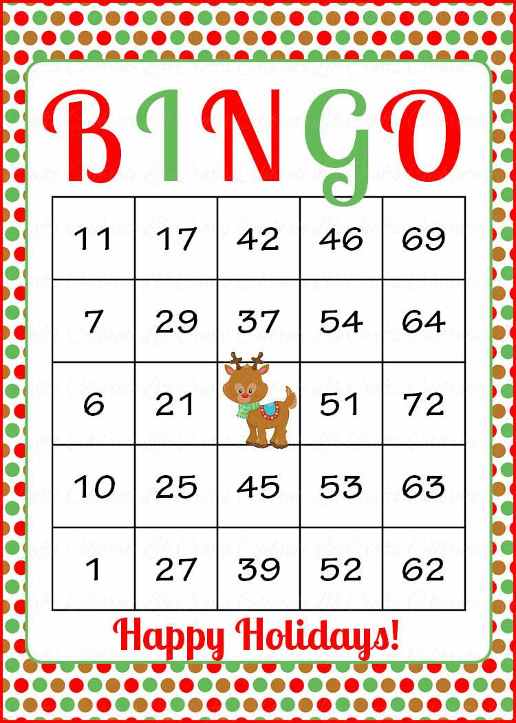 49 Printable Bingo Card Templates Bingo Card Template Printable