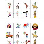 Circus Bingo   English Esl Worksheets For Distance Learning