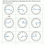 Clock Worksheets Quarter Past And Quarter To | Time