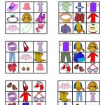 Clothes & Accessories   Bingo Cards   English Esl Worksheets