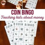 Coin Bingo Free Printable | Money Games For Kids, Learning