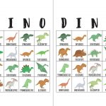 Dinosaur Bingo Cards | Bingo Cards, Bingo For Kids, Dinosaur