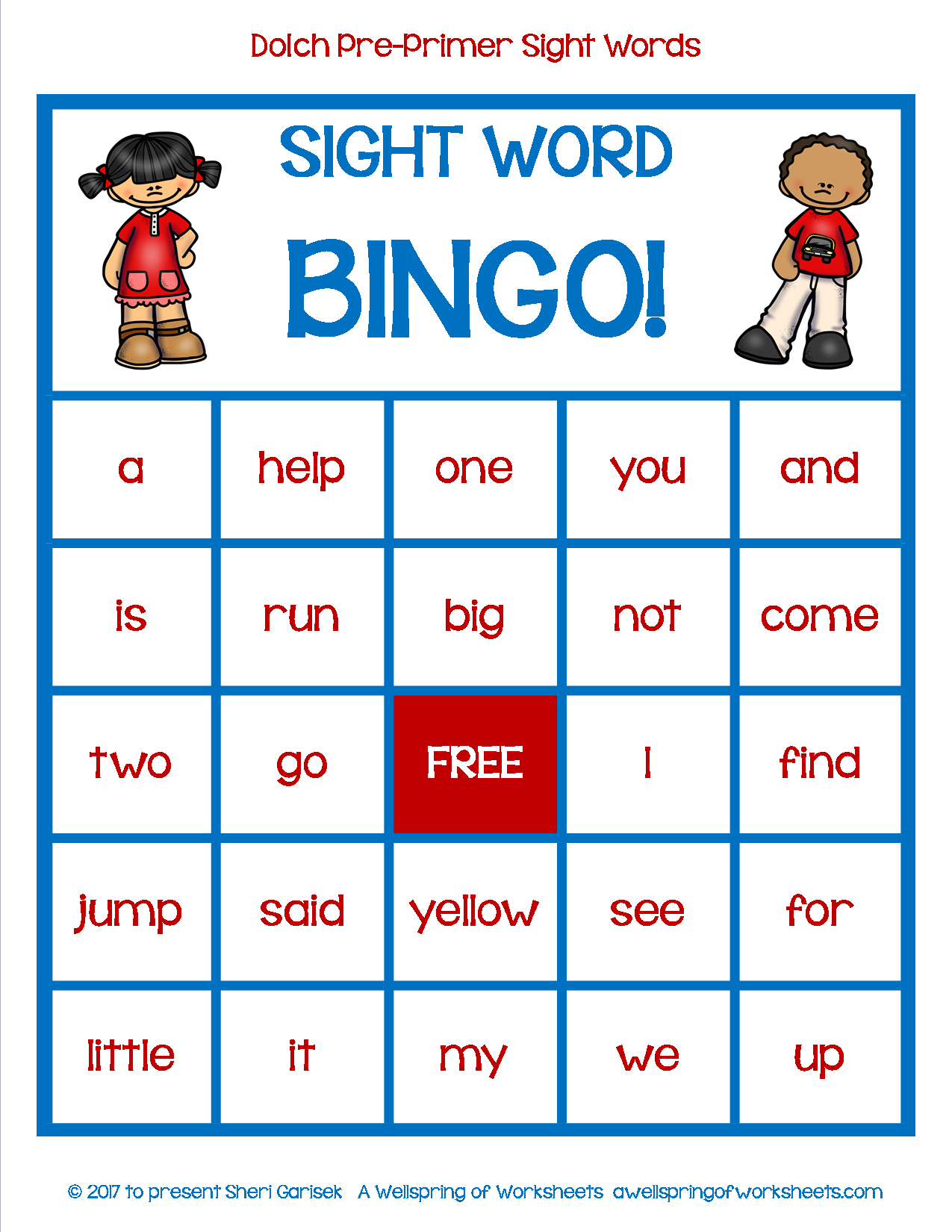 primer dolch sight words