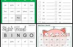 Dolch Sight Word Games (Primer): Bingo, Uno, Dominoes, And