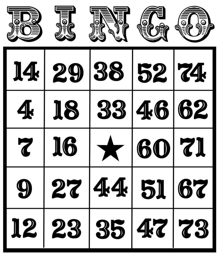 Free Printable Western Bingo Cards