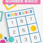Download This Free Number Bingo Set Help Children Learn And