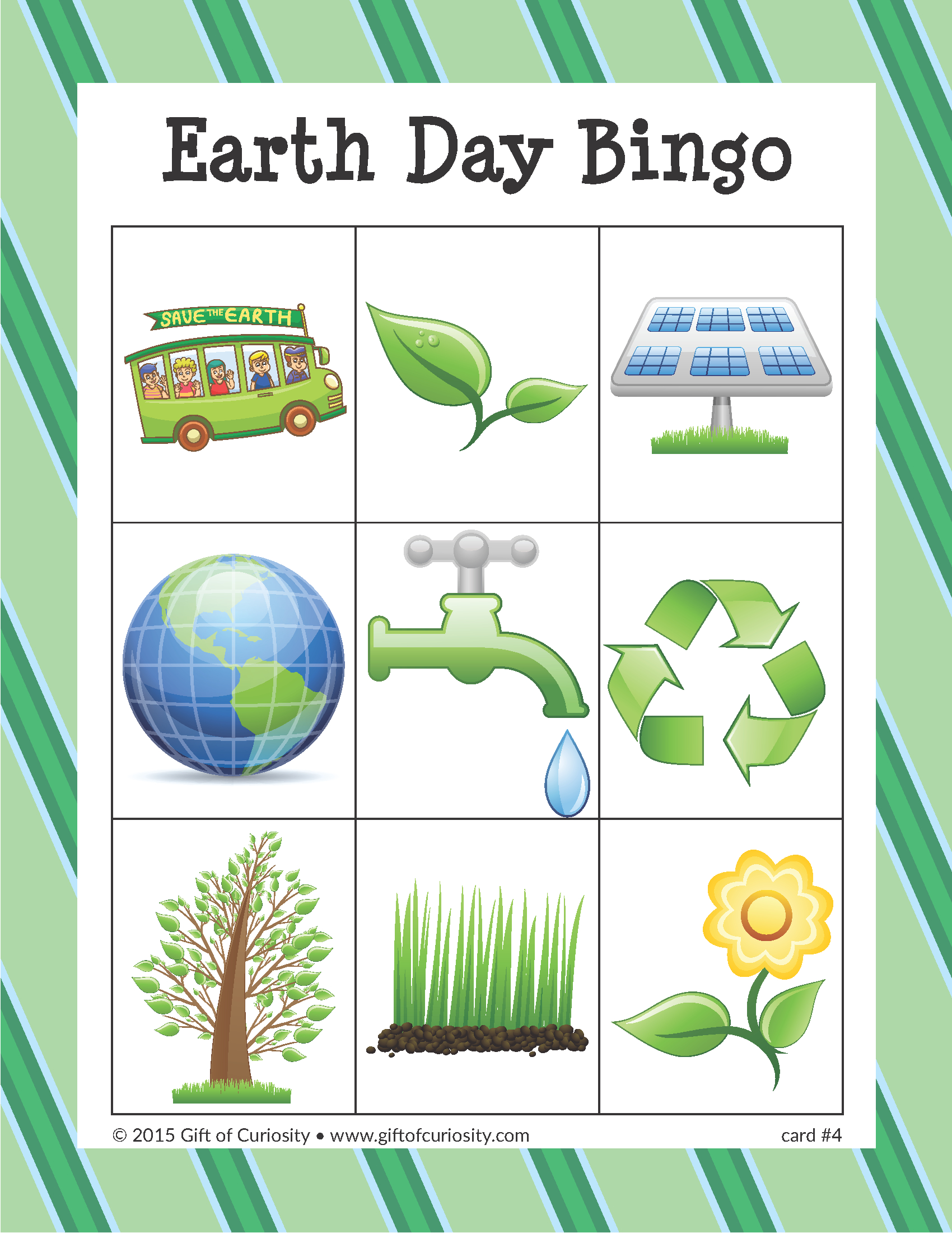 Earth Day Bingo | Earth Day Games, Earth Day, Earth Day