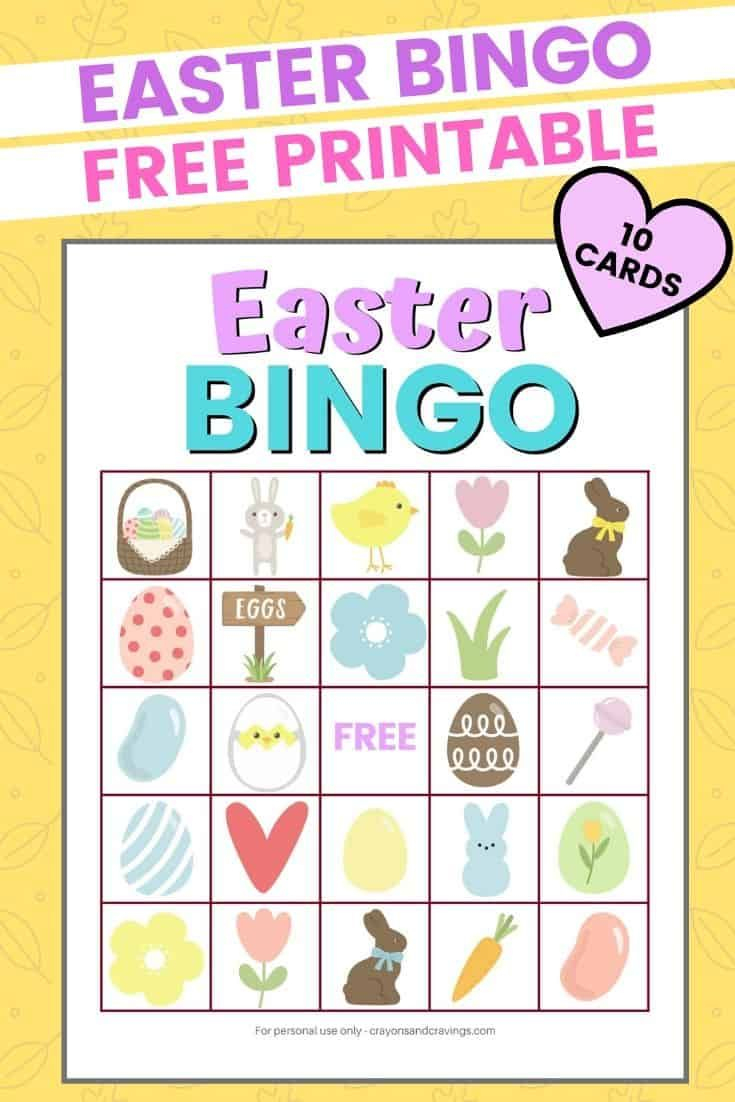 Easter Bingo In 2020 (With Images) | Easter Bingo, Easter