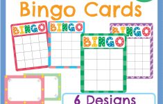 Editable Bingo Cards | Bingo Cards, Bingo Template, Bingo
