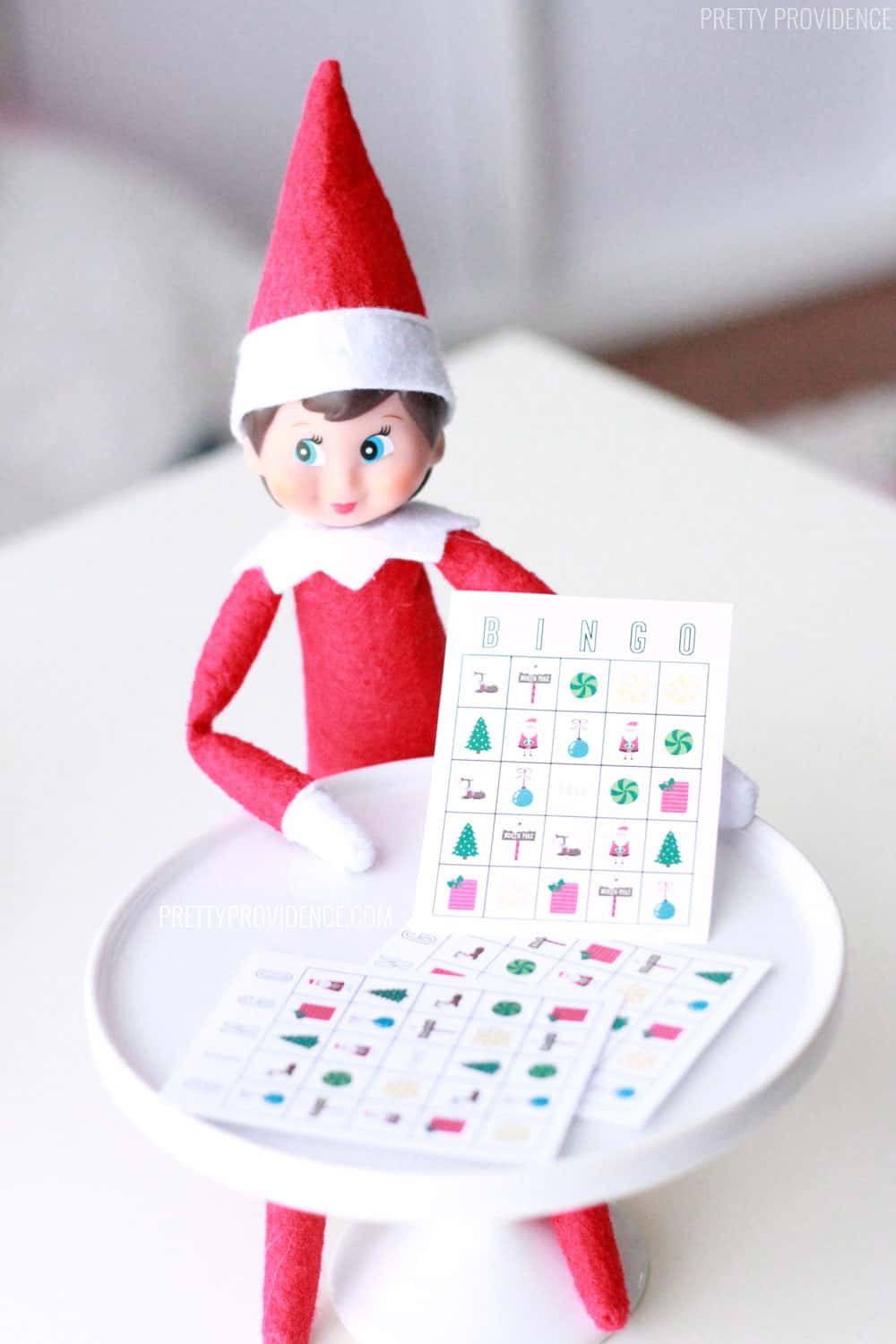 Elf On The Shelf Bingo Printable - Pretty Providence