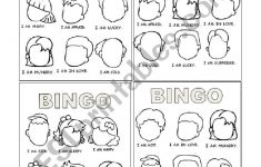 Feelings Bingo Part 2/2 – Esl Worksheetcenira Hohl