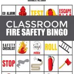 Fire Safety Bingo Game For Classrooms | Bingo, Classroom