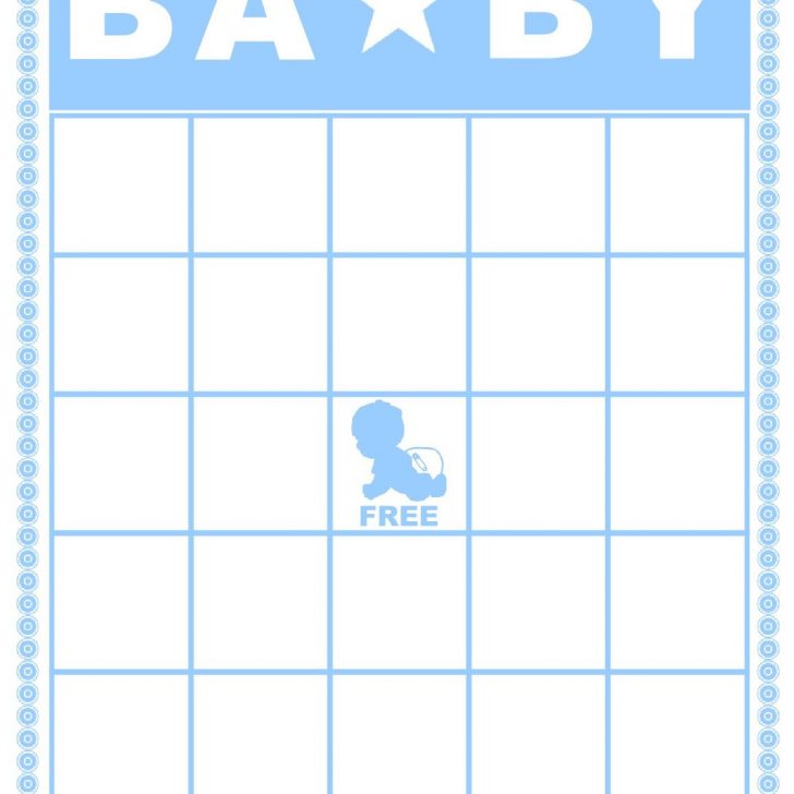 Free Printable Gender Reveal Bingo Cards