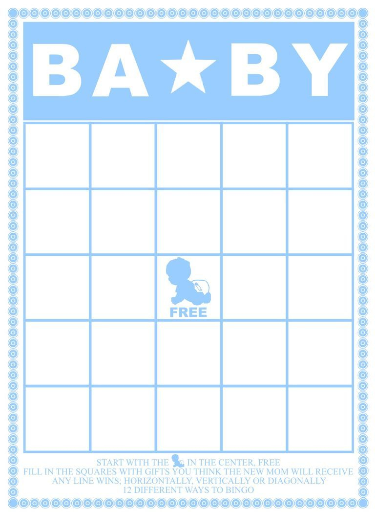 Free Baby Shower Bingo Cards Your Guests Will Love | Baby