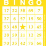 Free Bingo Cards 90 Numbers
