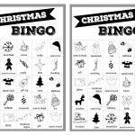 Free Christmas Bingo Printable Cards   Paper Trail Design