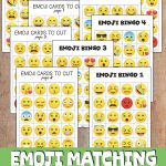 Free Emoji Bingo Game For Kids