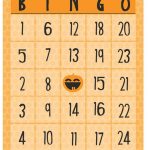 Free Halloween Printables   Bingo